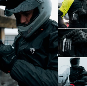 Découvrez la gamme de produits techniques Waterproof Triumph dans votre concession